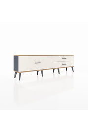 Arges TV Ünitesi 3 Çekmeceli  176x30x51 Antrasit-Çam/Aytaşı