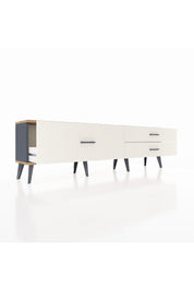 Arges TV Ünitesi 3 Çekmeceli  176x30x51 Antrasit-Çam/Aytaşı