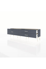 Arges TV Ünitesi 3 Çekmeceli  176x30x51 Antrasit-Aytaşı/Antrasit