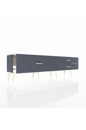 Arges TV Ünitesi 3 Çekmeceli  176x30x51 Antrasit-Aytaşı/Antrasit