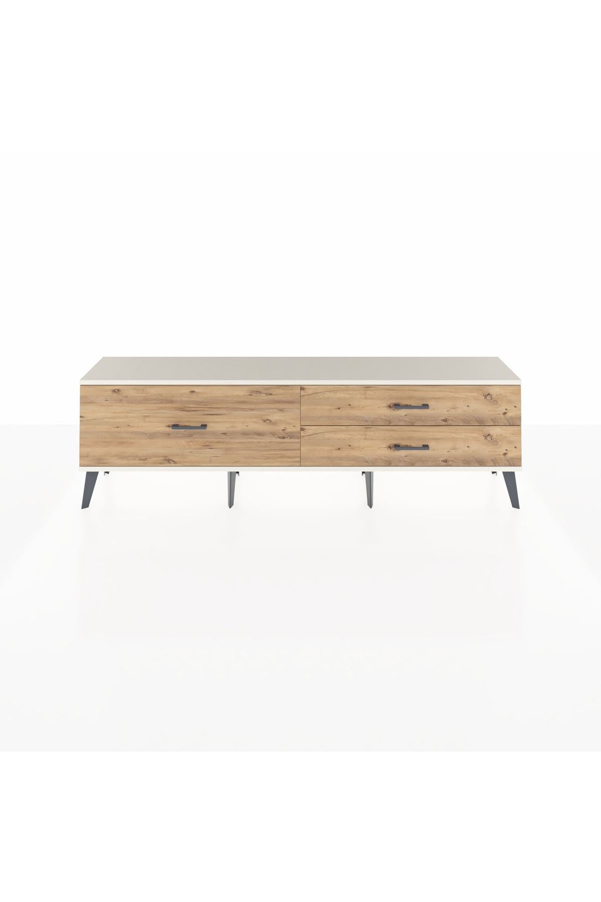 Arges TV Ünitesi 3 Çekmeceli  176x30x51 Çam-Aytaşı/Çam