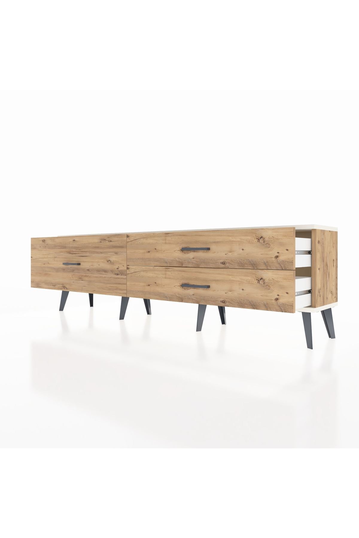 Arges TV Ünitesi 3 Çekmeceli  176x30x51 Çam-Aytaşı/Çam