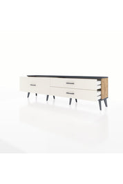 Arges TV Ünitesi 3 Çekmeceli  176x30x51 Çam-Antrasit/Aytaşı