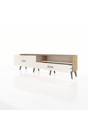 Arges TV Ünitesi Tek Raflı 2 Çekmeceli  176x30x51 Çam-Aytaşı/Aytaşı