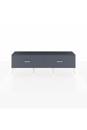 Arges TV Ünitesi 2 Çekmeceli  176x30x51 Çam-Antrasit/Antrasit