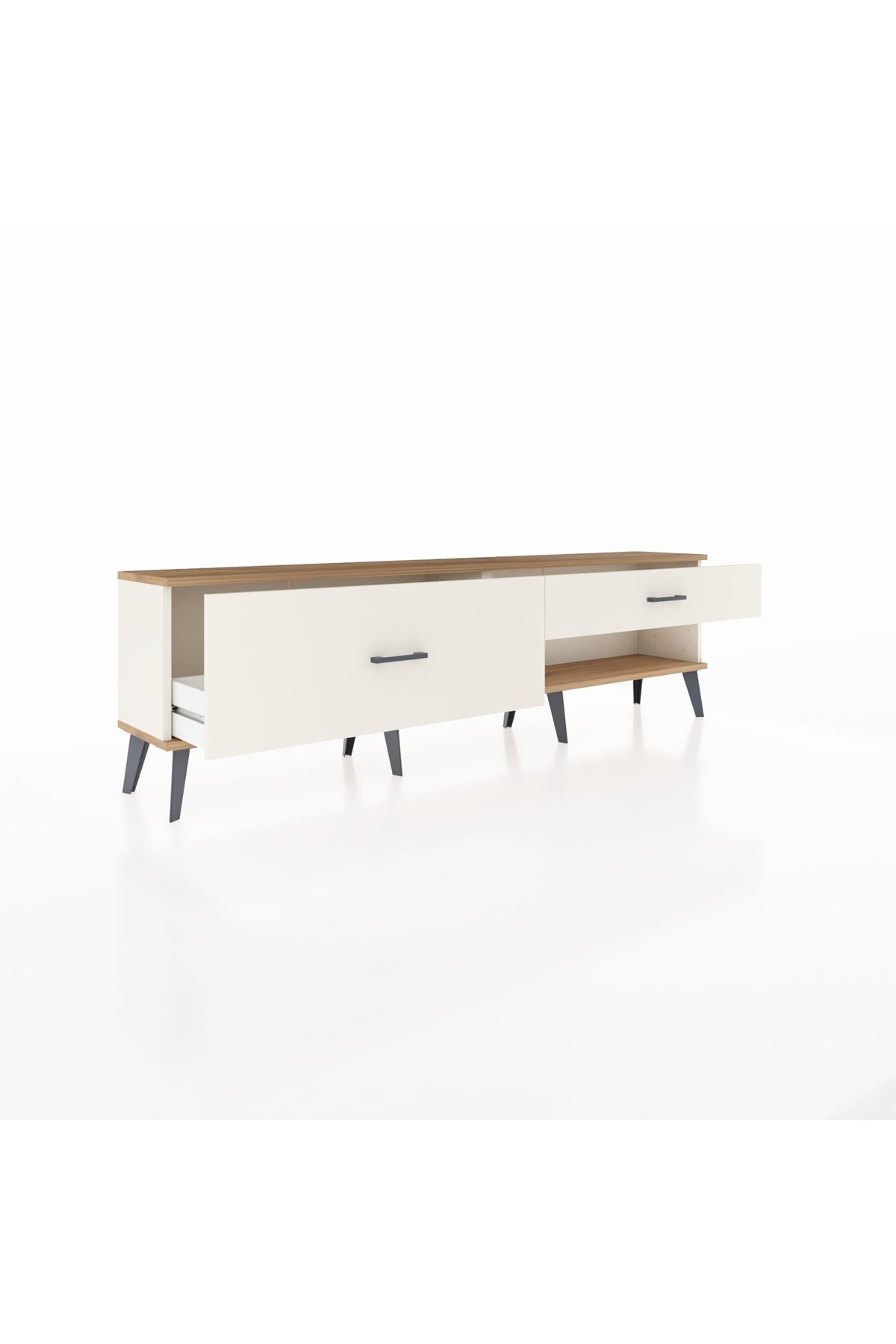 Arges TV Ünitesi 2 Çekmeceli  176x30x51 Aytaşı-Çam/Aytaşı