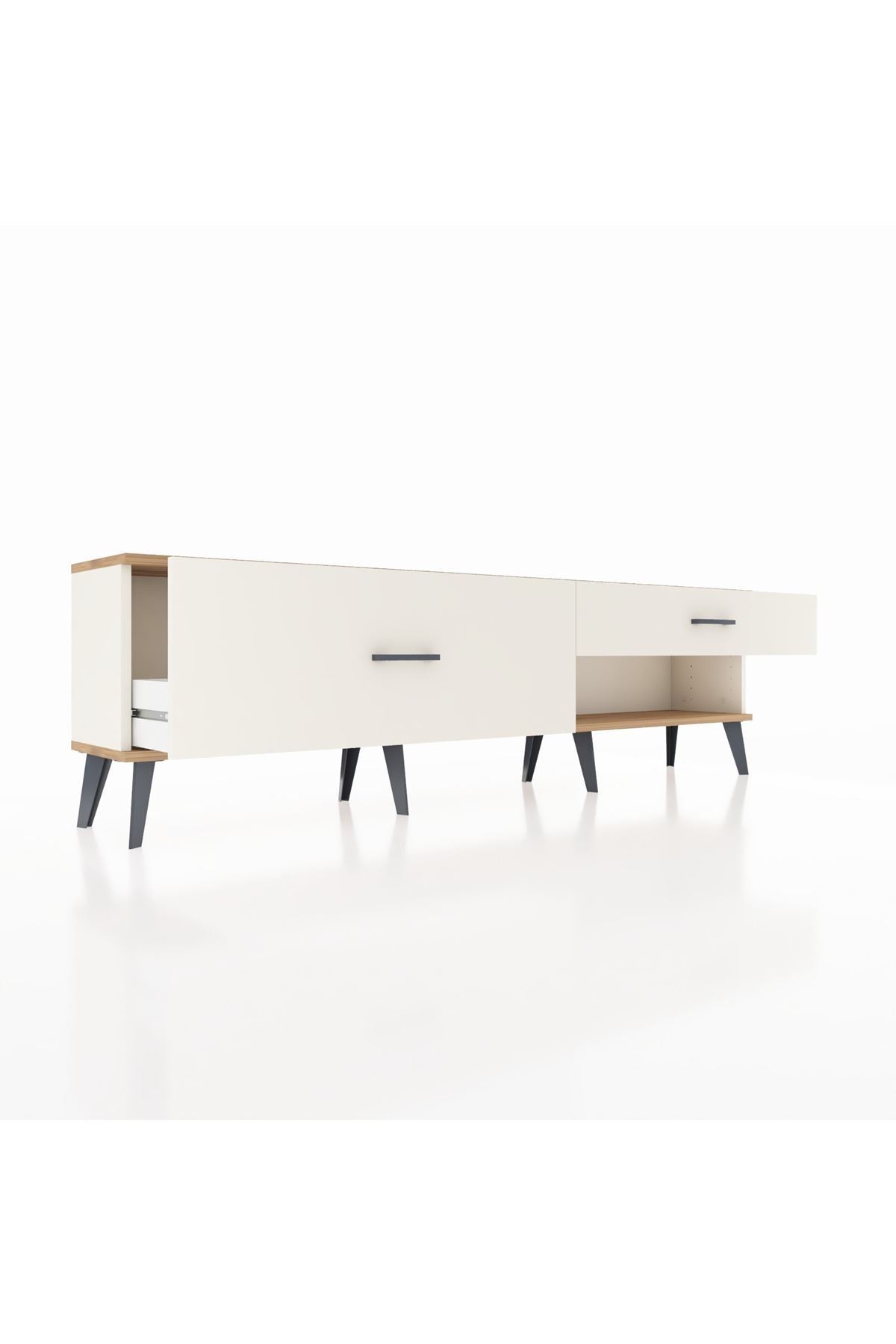 Arges TV Ünitesi 2 Çekmeceli  176x30x51 Aytaşı-Çam/Aytaşı