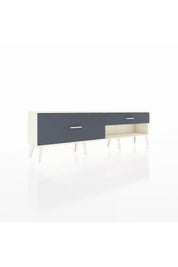 Arges TV Ünitesi 2 Çekmeceli  176x30x51 Aytaşı-Aytaşı/Antrasit