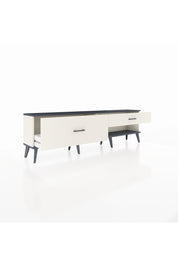 Arges TV Ünitesi 2 Çekmeceli  176x30x51 Aytaşı-Antrasit/Aytaşı