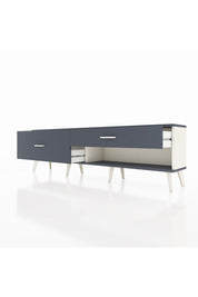 Arges TV Ünitesi 2 Çekmeceli  176x30x51 Aytaşı-Antrasit/Antrasit