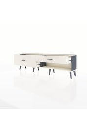 Arges TV Ünitesi 2 Çekmeceli  176x30x51 Antrasit-Aytaşı/Aytaşı