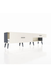 Arges TV Ünitesi 2 Çekmeceli  176x30x51 Antrasit-Aytaşı/Aytaşı