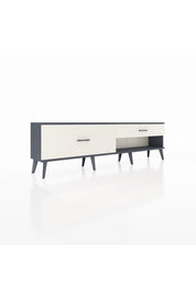 Arges TV Ünitesi 2 Çekmeceli  176x30x51 Antrasit-Antrasit/Aytaşı