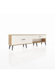 Arges TV Ünitesi 2 Çekmeceli  176x30x51 Çam-Çam/Aytaşı