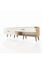 Arges TV Ünitesi 2 Çekmeceli  176x30x51 Çam-Çam/Aytaşı