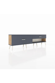 Arges TV Ünitesi 2 Çekmeceli  176x30x51 Çam-Antrasit/Antrasit