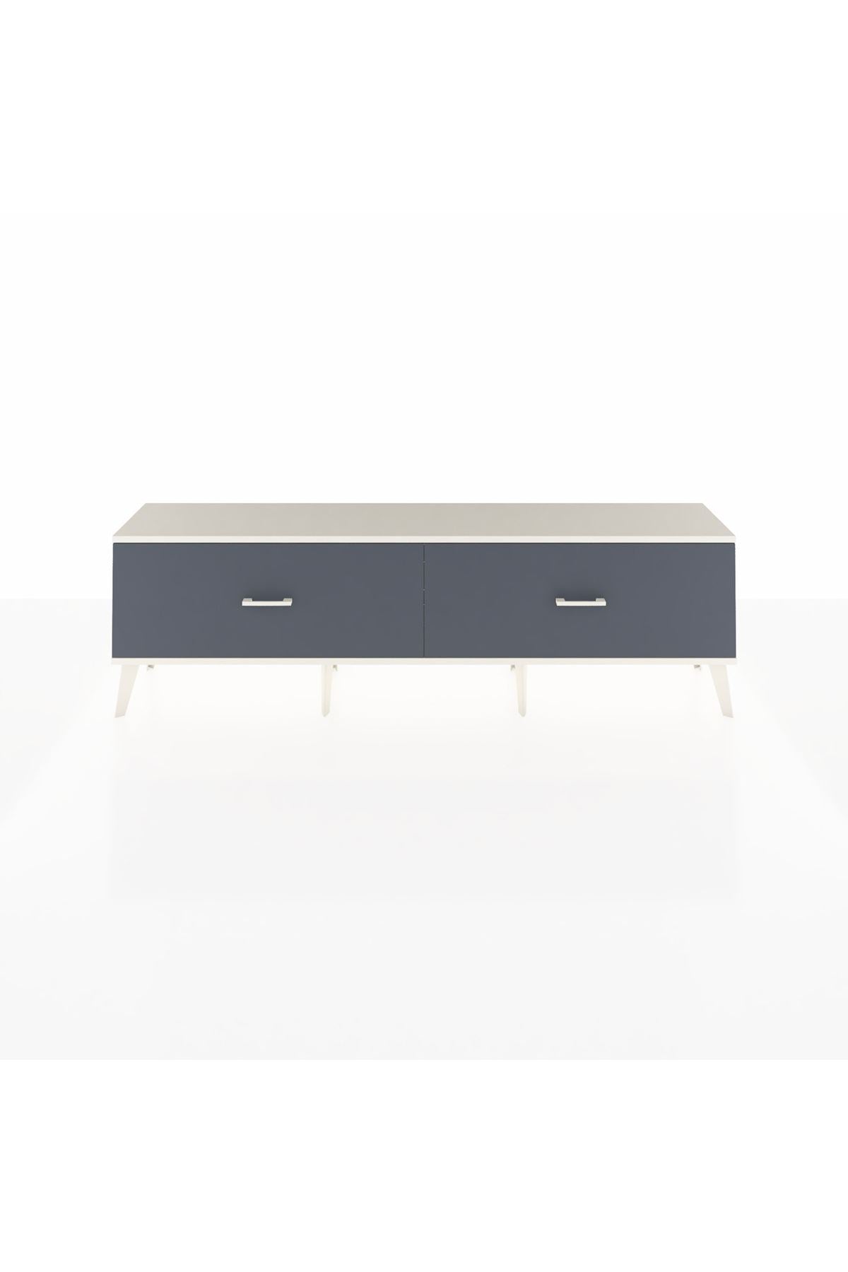 Arges TV Ünitesi 2 Çekmeceli  176x30x51 Aytaşı-Aytaşı/Antrasit