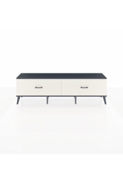 Arges TV Ünitesi 2 Çekmeceli  176x30x51 Aytaşı-Antrasit/Aytaşı