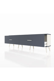 Arges TV Ünitesi 2 Çekmeceli  176x30x51 Aytaşı-Antrasit/Antrasit