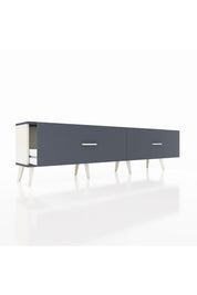 Arges TV Ünitesi 2 Çekmeceli  176x30x51 Aytaşı-Antrasit/Antrasit