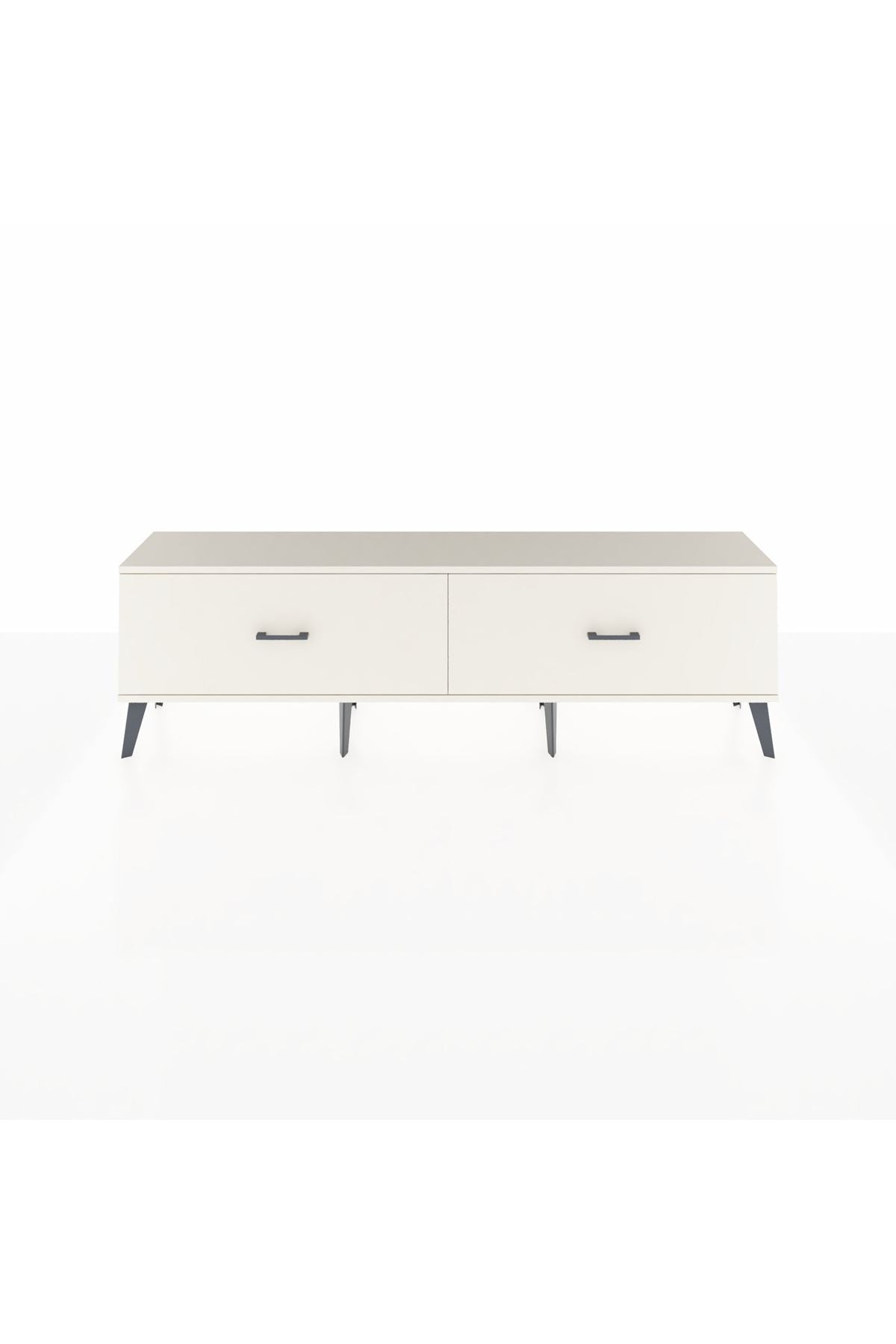 Arges TV Ünitesi 2 Çekmeceli  176x30x51 Antrasit-Aytaşı/Aytaşı