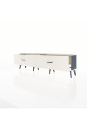 Arges TV Ünitesi 2 Çekmeceli  176x30x51 Antrasit-Aytaşı/Aytaşı