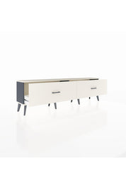 Arges TV Ünitesi 2 Çekmeceli  176x30x51 Antrasit-Aytaşı/Aytaşı