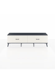 Arges TV Ünitesi 2 Çekmeceli  176x30x51 Antrasit-Antrasit/Aytaşı