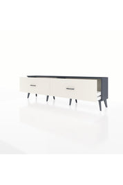 Arges TV Ünitesi 2 Çekmeceli  176x30x51 Antrasit-Antrasit/Aytaşı