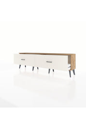 Arges TV Ünitesi 2 Çekmeceli  176x30x51 Çam-Çam/Aytaşı