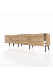 Arges TV Ünitesi 2 Çekmeceli  176x30x51 Çam-Çam/Çam