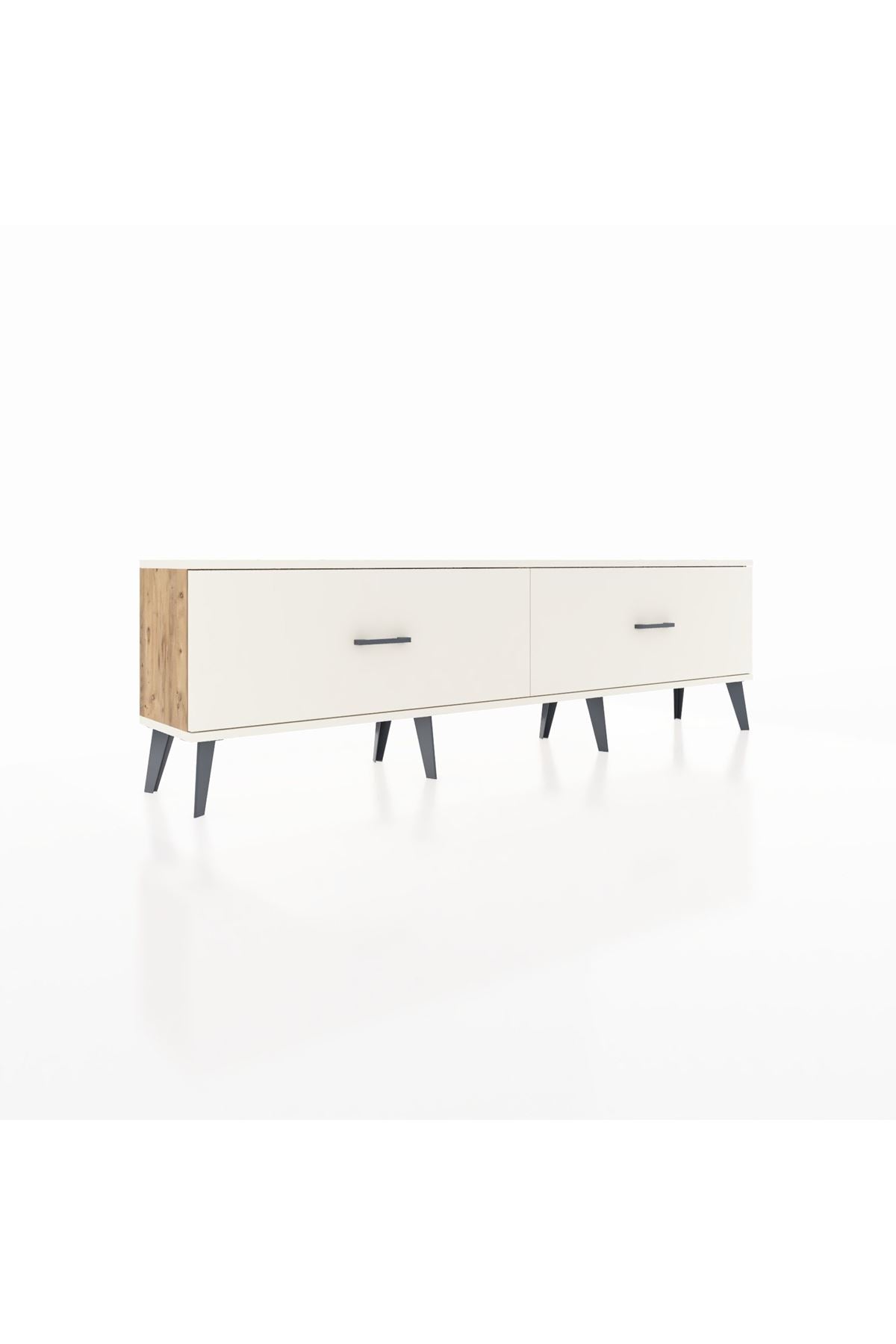 Arges TV Ünitesi 2 Çekmeceli  176x30x51 Çam-Aytaşı/Aytaşı