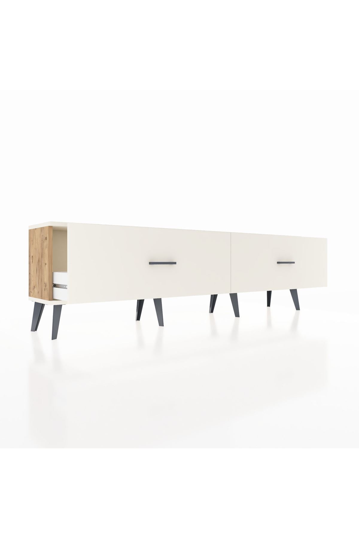 Arges TV Ünitesi 2 Çekmeceli  176x30x51 Çam-Aytaşı/Aytaşı