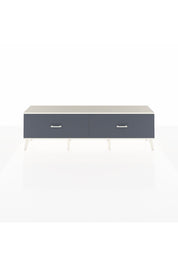 Arges TV Ünitesi 2 Çekmeceli  176x30x51 Çam-Aytaşı/Antrasit