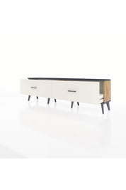 Arges TV Ünitesi 2 Çekmeceli  176x30x51 Çam-Antrasit/Aytaşı