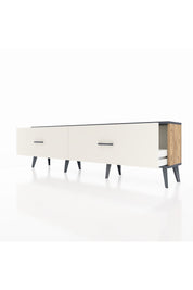 Arges TV Ünitesi 2 Çekmeceli  176x30x51 Çam-Antrasit/Aytaşı