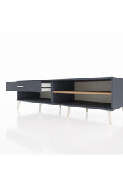Kronos TV Ünitesi Tek Raflı Tek Çekmeceli  176x59x51 Antrasit-Çam/Antrasit