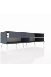 Kronos TV Ünitesi Tek Raflı Tek Çekmeceli  176x59x51 Antrasit-Çam/Antrasit