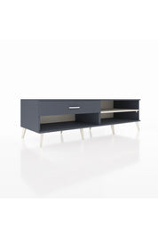 Kronos TV Ünitesi Tek Raflı Tek Çekmeceli  176x59x51 Antrasit-Aytaşı/Antrasit