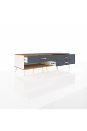 Kronos TV Ünitesi 3 Çekmeceli  176x59x51 Aytaşı-Çam/Antrasit