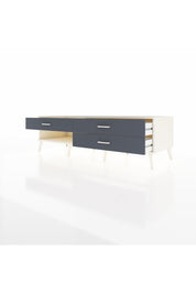 Kronos TV Ünitesi 3 Çekmeceli  176x59x51 Aytaşı-Aytaşı/Antrasit