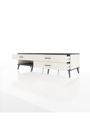 Kronos TV Ünitesi 3 Çekmeceli  176x59x51 Aytaşı-Antrasit/Aytaşı