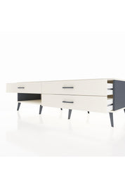 Kronos TV Ünitesi 3 Çekmeceli  176x59x51 Antrasit-Aytaşı/Aytaşı