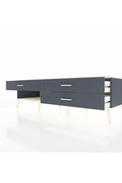 Kronos TV Ünitesi 3 Çekmeceli  176x59x51 Antrasit-Aytaşı/Antrasit