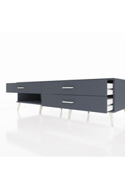 Kronos TV Ünitesi 3 Çekmeceli  176x59x51 Antrasit-Antrasit/Antrasit