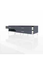 Kronos TV Ünitesi 3 Çekmeceli  176x59x51 Antrasit-Antrasit/Antrasit