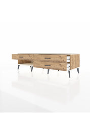 Kronos TV Ünitesi 3 Çekmeceli  176x59x51 Çam-Aytaşı/Çam