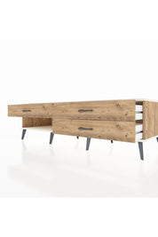 Kronos TV Ünitesi 3 Çekmeceli  176x59x51 Çam-Aytaşı/Çam