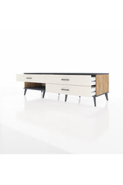 Kronos TV Ünitesi 3 Çekmeceli  176x59x51 Çam-Antrasit/Aytaşı