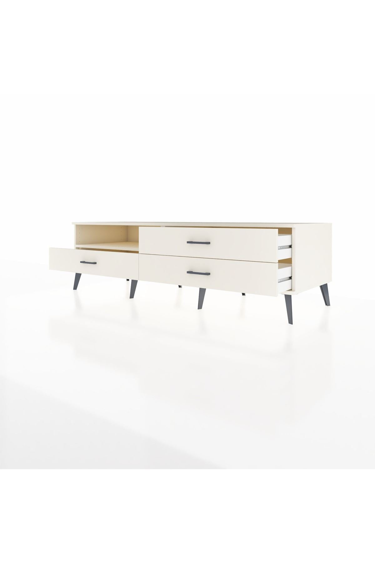 Kronos TV Ünitesi Tek Raflı 3 Çekmeceli  176x59x51 Aytaşı-Aytaşı/Aytaşı